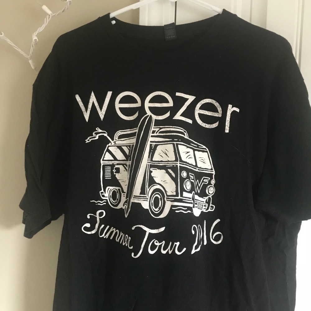 Weezer 2016 tour tee